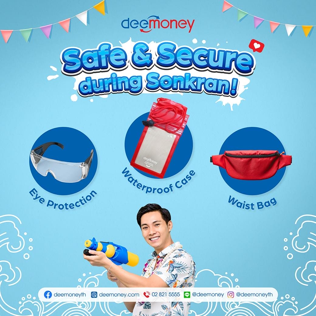 Before going out to celebrate Songkran