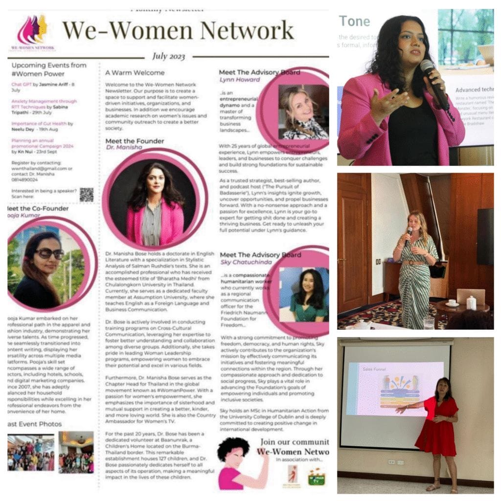 We-Women Network: Empowering Women Through Connection, Learning, and Growth