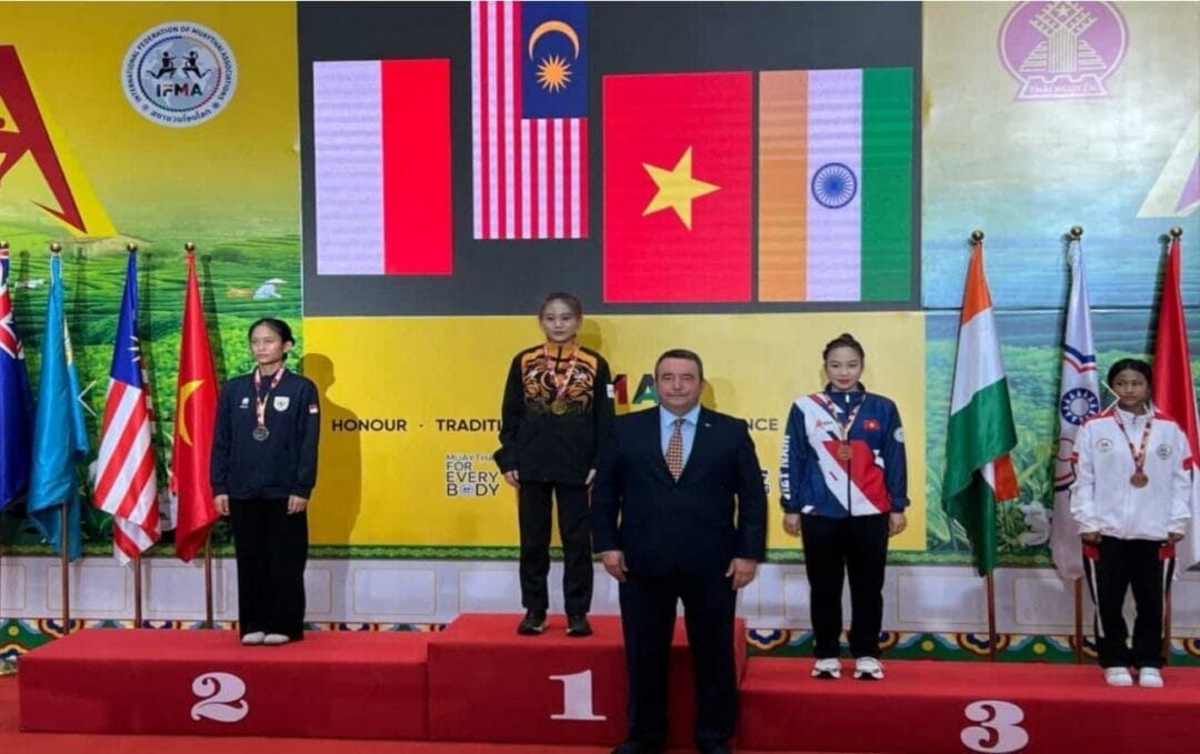 From Piano Keys to Combat Rings: Angie Triumphs for Malaysia in Muay Thai