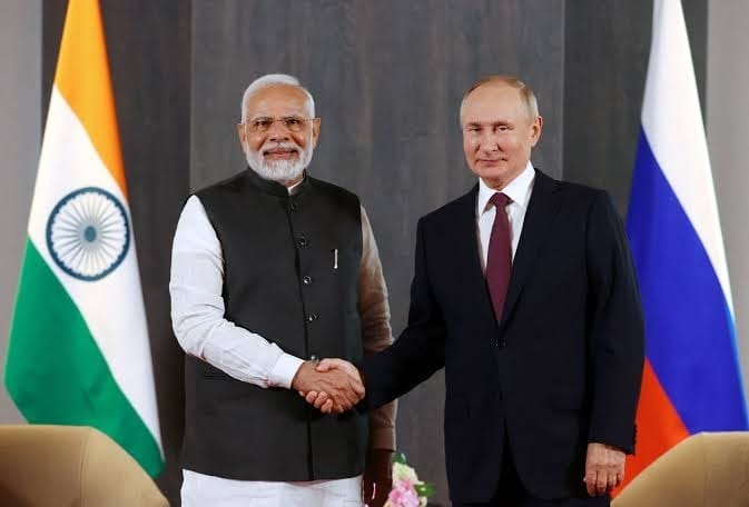 Modi, Putin Discuss Trump Meeting in Alaska