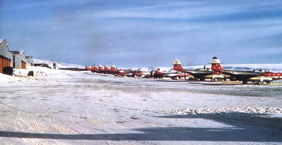 74th Fighter-Interceptor Squadron F-89s, Thule Air Base, Greenland, 1955