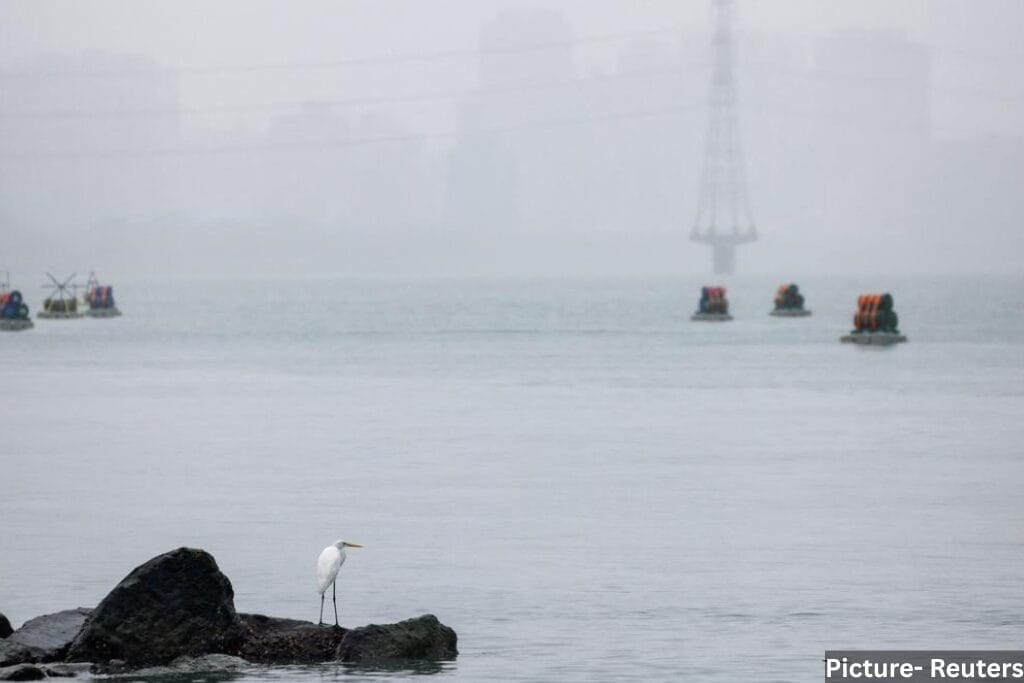 Tensions Rise Across the Strait