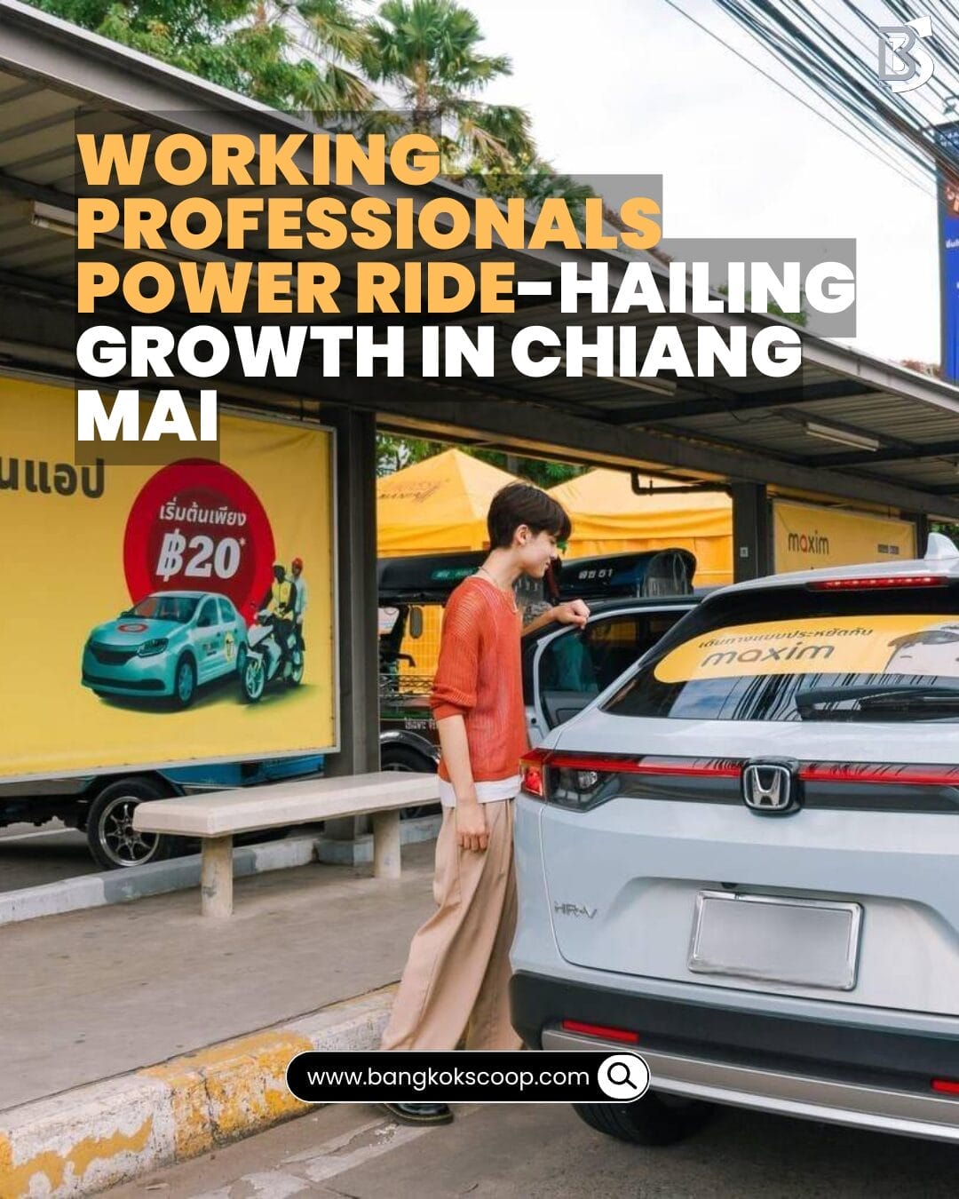 Working Professionals Power Ride-Hailing Growth in Chiang Mai