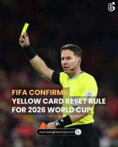 FIFA Confirms Yellow Card Reset Rule for 2026 World Cup