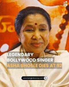 Legendary Bollywood Singer Asha Bhosle Dies at 92