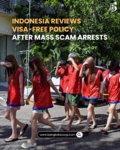 Indonesia Reviews Visa-Free Policy After Mass Scam Arrests